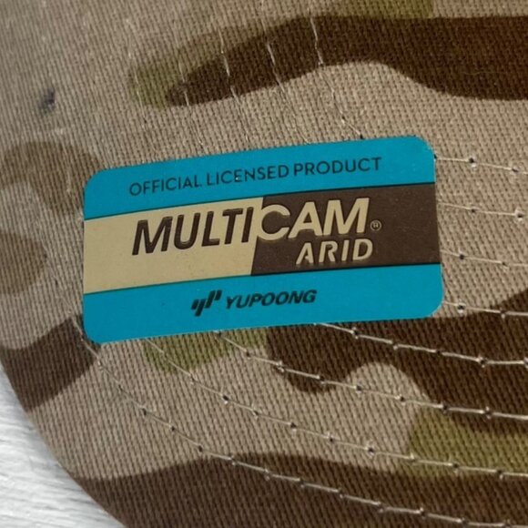 Yupoong 1St Choice Energy Services Arid Snapback Trucker Hat Mesh Brown Camo OS - Picture 9 of 10